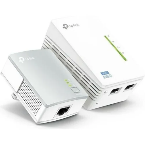 TP-LINK TL-WPA4220 KIT v5 Powerline Διπλό για Ασύρματη Σύνδεση Wi‑Fi 4 και 2 Θύρες Ethernet