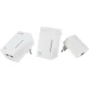TP-LINK TL-WPA4220T KIT v4 Powerline Τριπλό για Ασύρματη Σύνδεση Wi‑Fi 4 και 2 Θύρες Ethernet