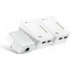 TP-LINK TL-WPA4220T KIT v4 Powerline Τριπλό για Ασύρματη Σύνδεση Wi‑Fi 4 και 2 Θύρες Ethernet