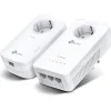 TP-LINK TL-WPA8631P KIT v4 Powerline Διπλό για Ασύρματη Σύνδεση Wi‑Fi 5 με Passthrough Πρίζα και 3 Θύρες Gigabit Ethernet
