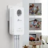 TP-LINK TL-WPA8631P KIT v4 Powerline Διπλό για Ασύρματη Σύνδεση Wi‑Fi 5 με Passthrough Πρίζα και 3 Θύρες Gigabit Ethernet