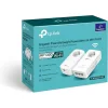TP-LINK TL-WPA8631P KIT v4 Powerline Διπλό για Ασύρματη Σύνδεση Wi‑Fi 5 με Passthrough Πρίζα και 3 Θύρες Gigabit Ethernet