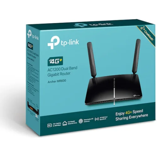 TP-LINK Archer MR600 v5 Ασύρματο 4G Router Wi‑Fi 5 με 4 Θύρες