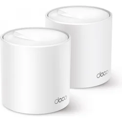 TP-LINK Deco X60 v3.20 WiFi Mesh Network Access Point Wi‑Fi 6 Dual Band (2.4 & 5GHz) σε Διπλό Kit