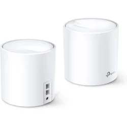 TP-LINK Deco X60 v3.20 WiFi Mesh Network Access Point Wi‑Fi 6 Dual Band (2.4 & 5GHz) σε Διπλό Kit