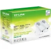 TP-LINK TL-PA4010PKIT v2.3 Powerline Διπλό για Ενσύρματη Σύνδεση με Passthrough Πρίζα και Θύρα Ethernet