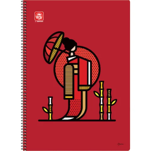 Typotrust Σπιράλ Τετράδιο Ριγέ Α4 2 Θεμάτων 4542-15 Special Human (Διάφορα Σχέδια/Χρώματα)