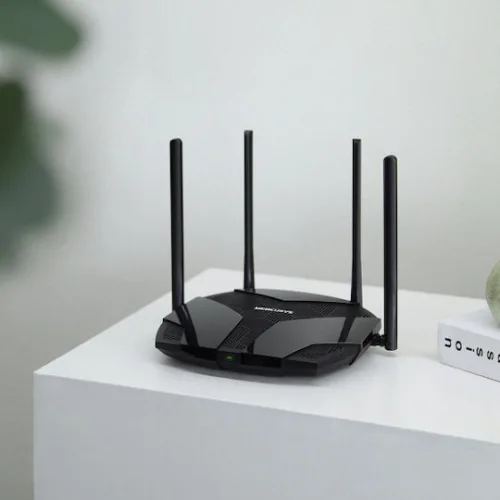 Mercusys MR80X v1 Ασύρματο Router Wi‑Fi 6 με 3 Θύρες Gigabit
