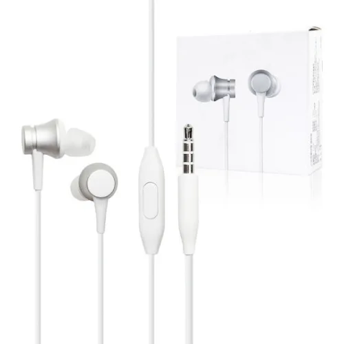Xiaomi Mi Piston Basic Edition In-ear Handsfree με Βύσμα 3.5mm Γκρι