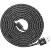 Xiaomi Cable Original Braided Usb Type C Braided USB 2.0 Cable USB-C male - USB-A 18W Μαύρο 1m SJV4109GL