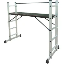 Bormann Pro BHL9090 Διπλή Σκάλα Αλουμινίου 2x5