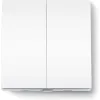 TP-LINK Tapo S220 v1 Χωνευτός Διακόπτης Τοίχου Φωτισμού Διπλός χωρίς Πλαίσιο Λευκός