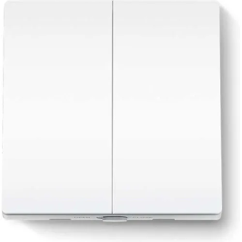 TP-LINK Tapo S220 v1 Χωνευτός Διακόπτης Τοίχου Φωτισμού Διπλός χωρίς Πλαίσιο Λευκός