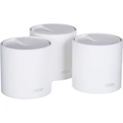 TP-LINK Deco X50 v1 WiFi Mesh Network Access Point Wi‑Fi 6 Dual Band (2.4 & 5GHz) σε Τριπλό Kit