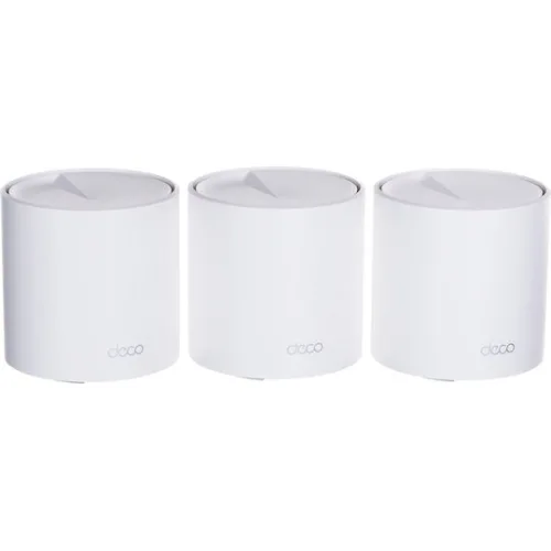 TP-LINK Deco X50 v1 WiFi Mesh Network Access Point Wi‑Fi 6 Dual Band (2.4 & 5GHz) σε Τριπλό Kit