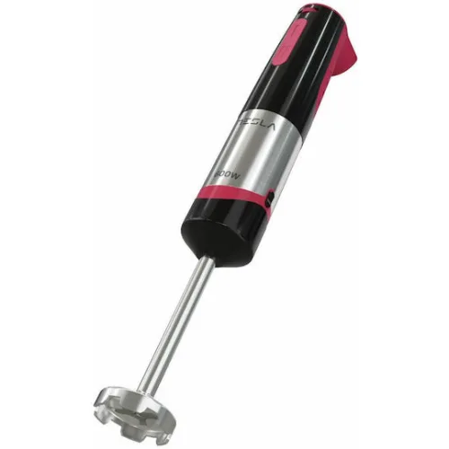 Tesla Ραβδομπλέντερ με Ανοξείδωτη Ράβδο 600W Κόκκινο