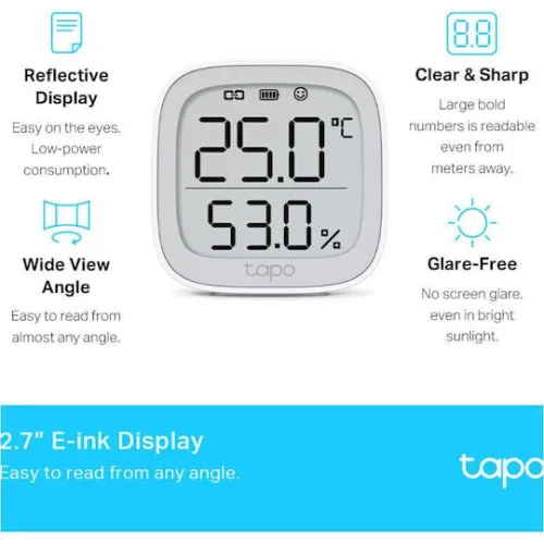 TP-LINK Ψηφιακό Θερμόμετρo για Χρήση σε Εσωτερικό Χώρο