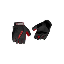 Ducati Κοντά Γάντια Ποδηλασίας Ενηλίκων Μαύρα