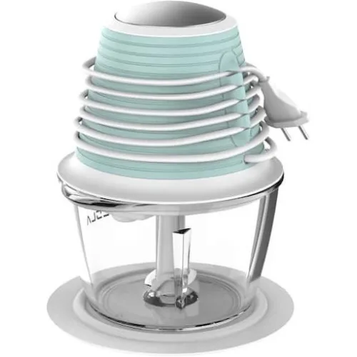 Tesla Delight Collection Πολυκόπτης Multi 350W με Δοχείο 1lt Τιρκουάζ