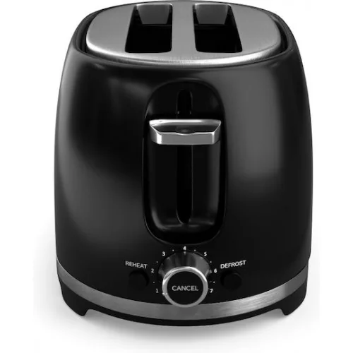 Tesla Φρυγανιέρα 2 Θέσεων 800W Μαύρη