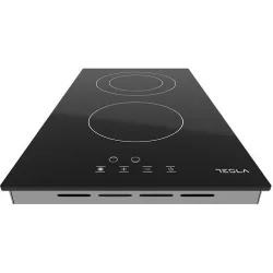 Tesla Domino Domino Κεραμική Εστία Αυτόνομη 30x60εκ.