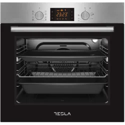 Tesla Φούρνος άνω Πάγκου 80lt Π60εκ. Inox