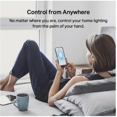 TP-LINK Tapo S210 v1 Χωνευτός Διακόπτης Τοίχου Φωτισμού Μονός χωρίς Πλαίσιο Λευκός