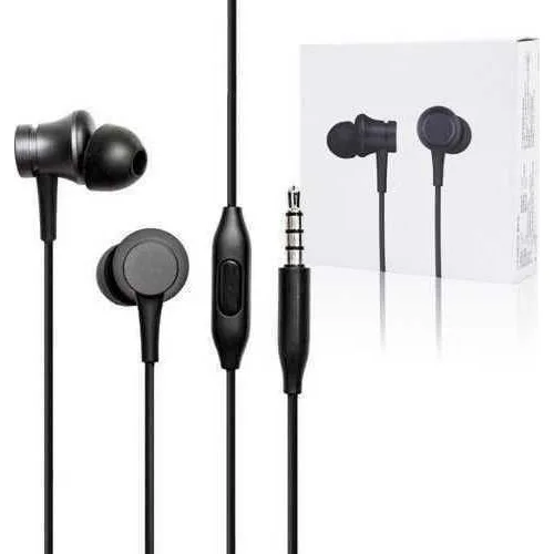 Xiaomi Mi Piston Basic Edition In-ear Handsfree με Βύσμα 3.5mm Μαύρο