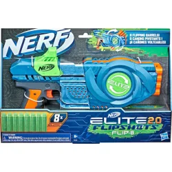 Nerf Εκτοξευτής Flip 8 Elite 2.0 για 8+ Ετών
