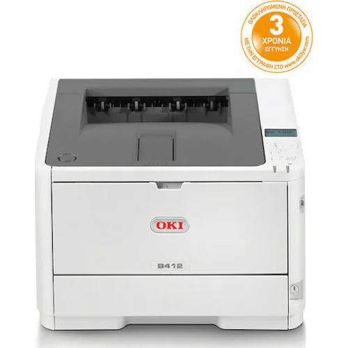 OKI B412dn Ασπρόμαυρος Εκτυπωτής Laser με Mobile Print