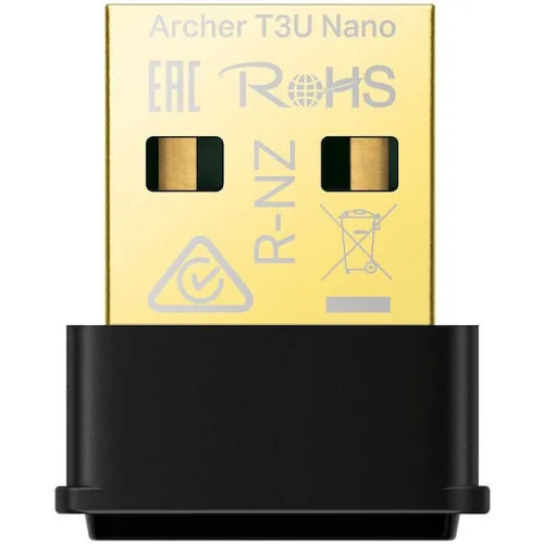 TP-LINK Archer T3u Nano v2 Ασύρματος USB Αντάπτορας Δικτύου