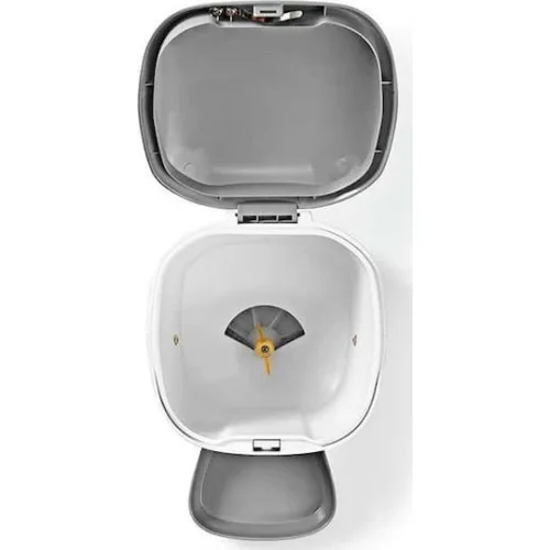 Nedis Αυτόματη Ταΐστρα από Πλαστικό ABS Αργού Ταΐσματος για Σκύλο & Γάτα 3.7lt 23cm σε Λευκό Χρώμα