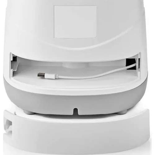 Nedis Αυτόματη Ταΐστρα από Πλαστικό ABS Αργού Ταΐσματος για Σκύλο & Γάτα 3.7lt 23cm σε Λευκό Χρώμα