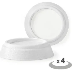 Nedis WASA110WT4B Αντικραδασμικά Πέλματα Πλυντηρίου/Στεγνωτηρίου από Πλαστικό 4τμχ