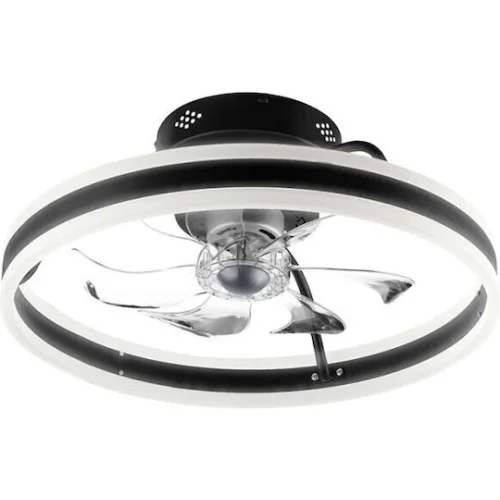 Life Halo Ανεμιστήρας Οροφής 50cm με Φως και Τηλεχειριστήριο Γκρι