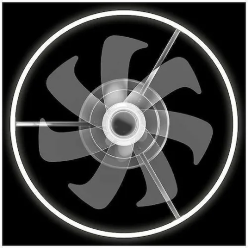 Life Halo Ανεμιστήρας Οροφής 50cm με Φως και Τηλεχειριστήριο Γκρι