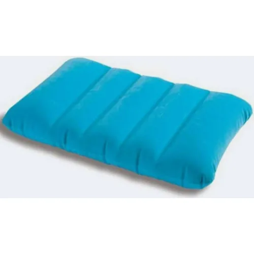 Intex Φούσκωτο Μαξιλάρι Camping Τιρκουάζ 43x28εκ.