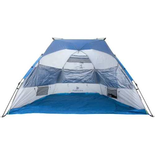 Keumer Σκηνή Παραλίας με Αυτόματο Μηχανισμό Μπλε 210x210x88εκ.