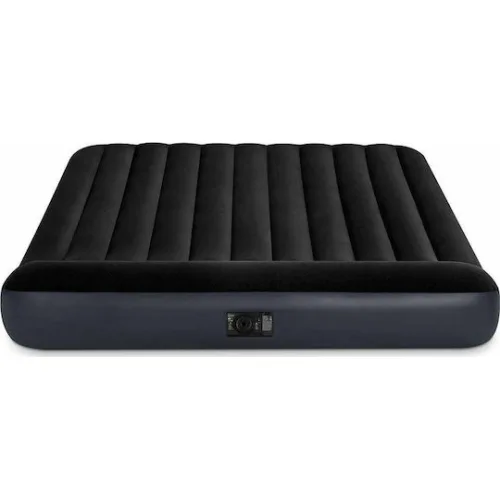 Intex Φουσκωτό Στρώμα Ύπνου Μονό με Ενσωματωμένη Αντλία Pillow Rest Classic 191x99x25εκ.