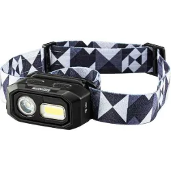 Bormann Επαναφορτιζόμενος Φακός Κεφαλής LED IP54 Διπλής Λειτουργίας με Μέγιστη Φωτεινότητα 480lm BPR6030