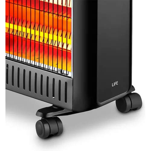 Life Cozy Σόμπα Χαλαζία με Θερμοστάτη 2200W