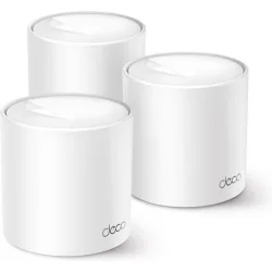 TP-LINK Deco X10 v1 Access Point Wi‑Fi 6 Dual Band (2.4 & 5GHz) σε Τριπλό Kit Λευκό