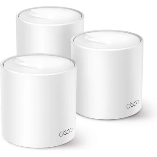 TP-LINK Deco X10 v1 Access Point Wi‑Fi 6 Dual Band (2.4 & 5GHz) σε Τριπλό Kit Λευκό
