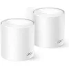 TP-LINK Deco X10 v1 WiFi Mesh Network Access Point Wi‑Fi 6 Dual Band (2.4 & 5GHz) σε Διπλό Kit Λευκό