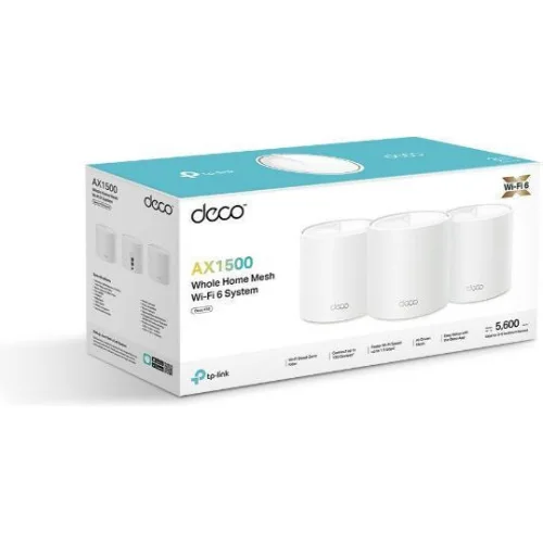 TP-LINK Deco X10 v1 Access Point Wi‑Fi 6 Dual Band (2.4 & 5GHz) Λευκό