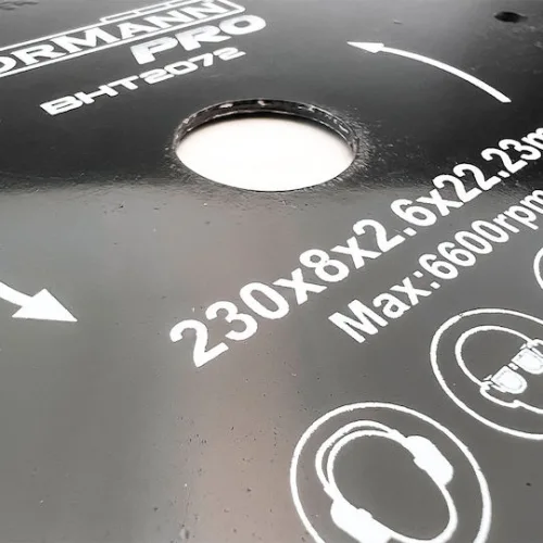 Bormann Pro BHT2070 Triangle Turbo Δίσκος Κοπής Δομικών Υλικών 115mm 043942