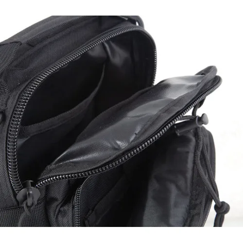 AMILA TACTICAL Στρατιωτικό Τσαντάκι Στήθους Μαύρο 7lt