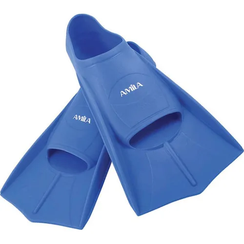 AMILA Βατραχοπέδιλα Πισίνας Κοντά Μπλε