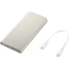 Samsung P3400 Power Bank 10000mAh 25W με 2 Θύρες USB-C Power Delivery Μπεζ