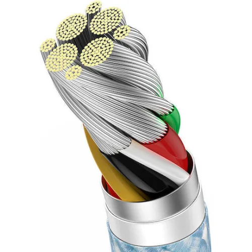 Baseus Dynamic Series USB 2.0 Cable USB-C male - USB-A 100W Μπλε 1m CALD000603